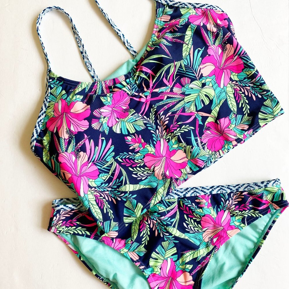 InMocean Junior's 2-PC Tankini Top & Bottom XL
